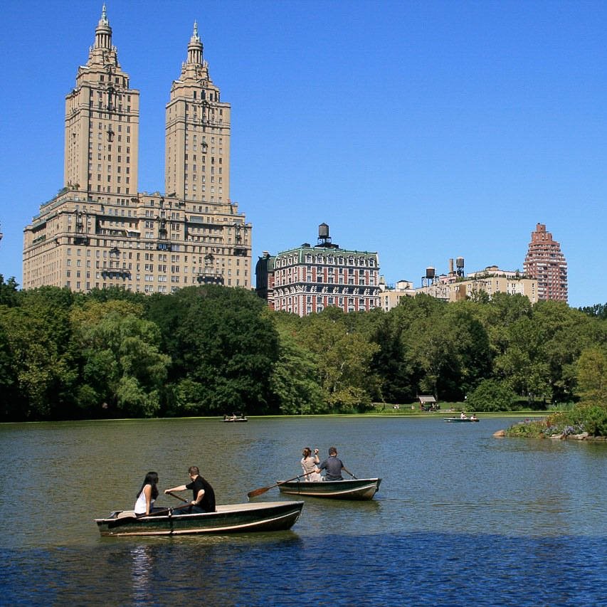 Row Boat Rentals and Gondola Rides Central Park NYC